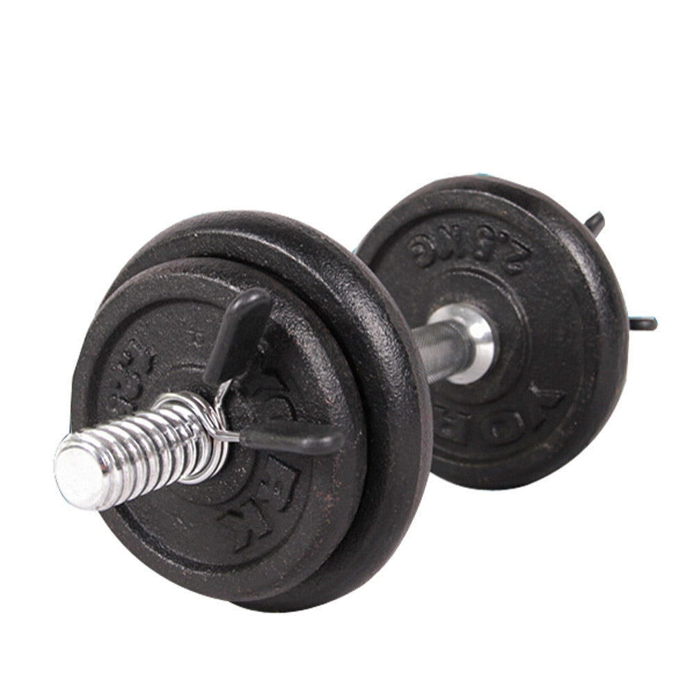 2Pcs 25mm Barbell Gym Weight Bar Dumbbell