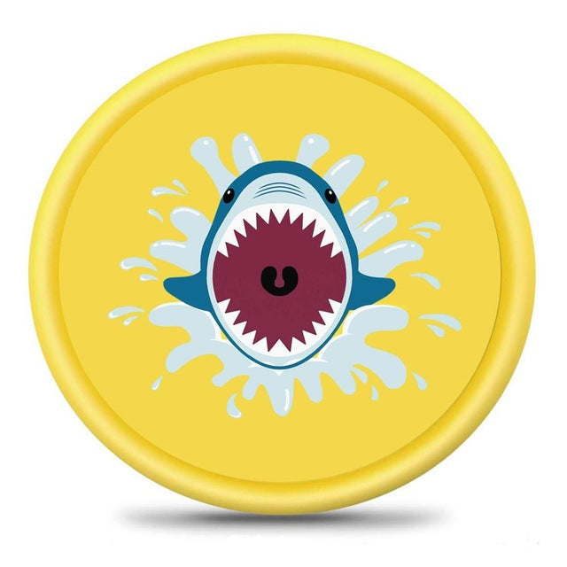 170cm Kids Inflatable Water spray pad Round Water Splash Play Pool Playing Sprinkler