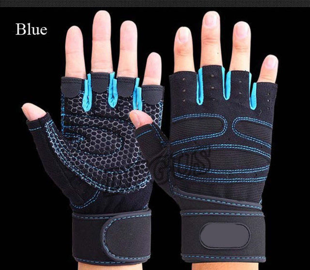 Half Finger Gym Gloves Heavyweight Sports