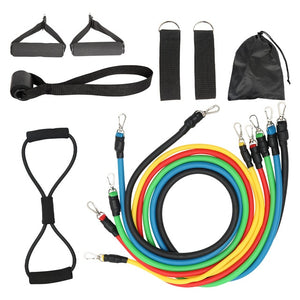 Yoga Band rope Elastic Rubber Latex Expander Home Fitness