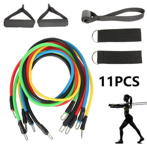 Yoga Band rope Elastic Rubber Latex Expander Home Fitness