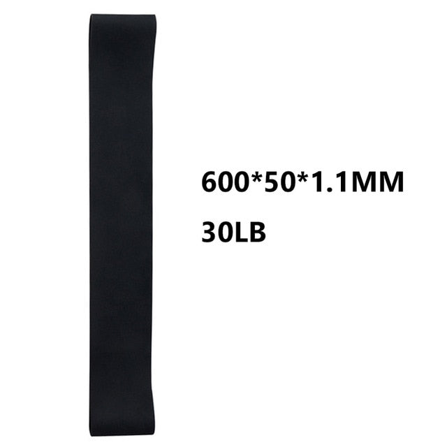 5PCS Yoga Resistance Rubber Bands Fitness Equipment 0.35mm-1.1mm