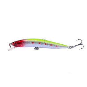 Fishing Bait 3D Eye 10cm/8.2g Minnow Crankbait Wobblers Perch Artificial Bait Pike Carp Bait Swim