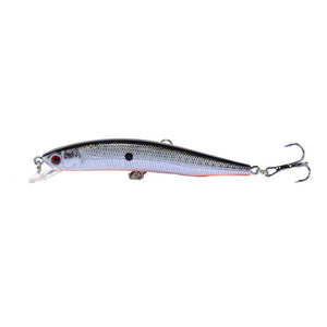 Fishing Bait 3D Eye 10cm/8.2g Minnow Crankbait Wobblers Perch Artificial Bait Pike Carp Bait Swim