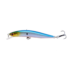 Fishing Bait 3D Eye 10cm/8.2g Minnow Crankbait Wobblers Perch Artificial Bait Pike Carp Bait Swim