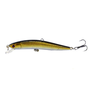 Fishing Bait 3D Eye 10cm/8.2g Minnow Crankbait Wobblers Perch Artificial Bait Pike Carp Bait Swim