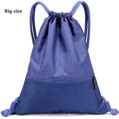 Drawstring Backpack Men Women Sports Fitness Gym Bag