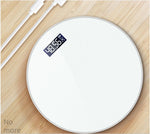 Round Body Index Electronic Smart Weighing Scales Bathroom Body Scale Digital Human Weight White Mi Scales Floor Lcd Display
