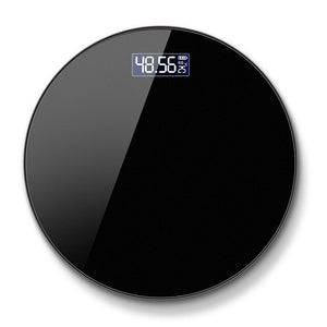 Round Body Index Electronic Smart Weighing Scales Bathroom Body Scale Digital Human Weight White Mi Scales Floor Lcd Display