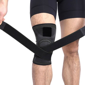 Sports Protective Knee Pads Breathable Bandage Braces