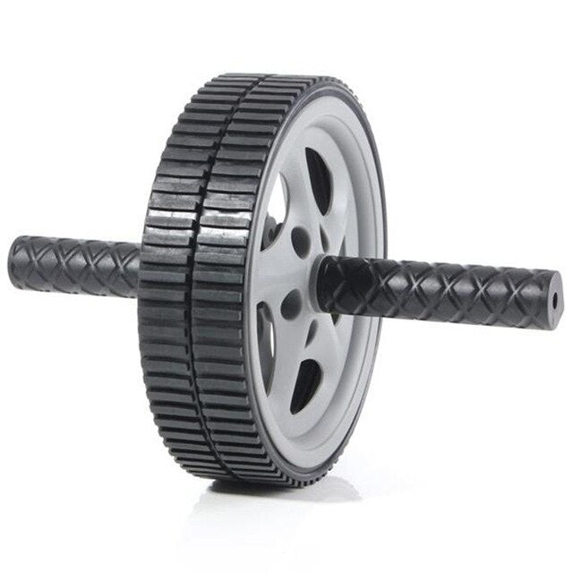 Dual ABS Wheel Abdominal Roller Workout Exercise