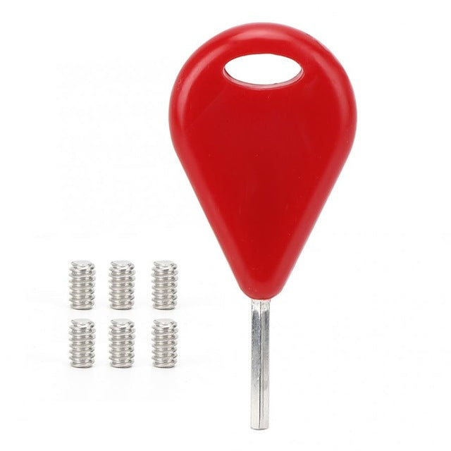 Metal Surf Fin Key + Screws Set for FCS Fins Surfing Equipment