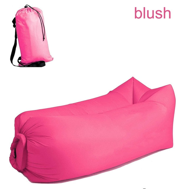 Camping inflatable Sofa lazy bag 3 Season ultralight down sleeping bag air bed Inflatable sofa lounger trending products 2019