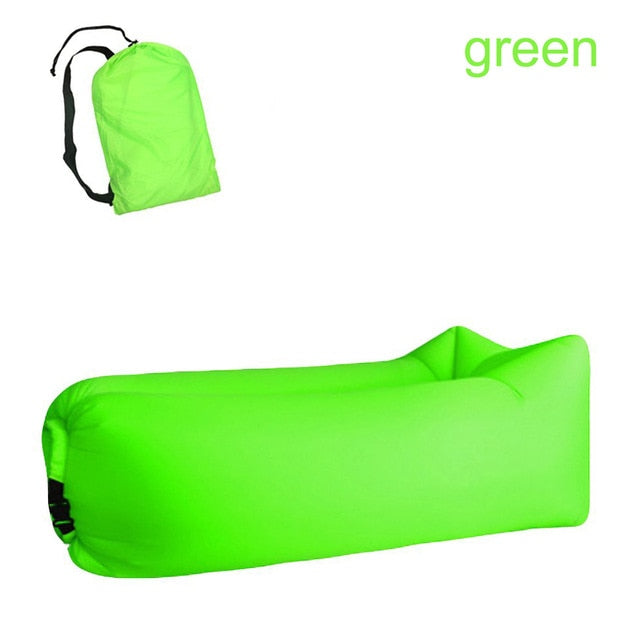 Camping inflatable Sofa lazy bag 3 Season ultralight down sleeping bag air bed Inflatable sofa lounger trending products 2019