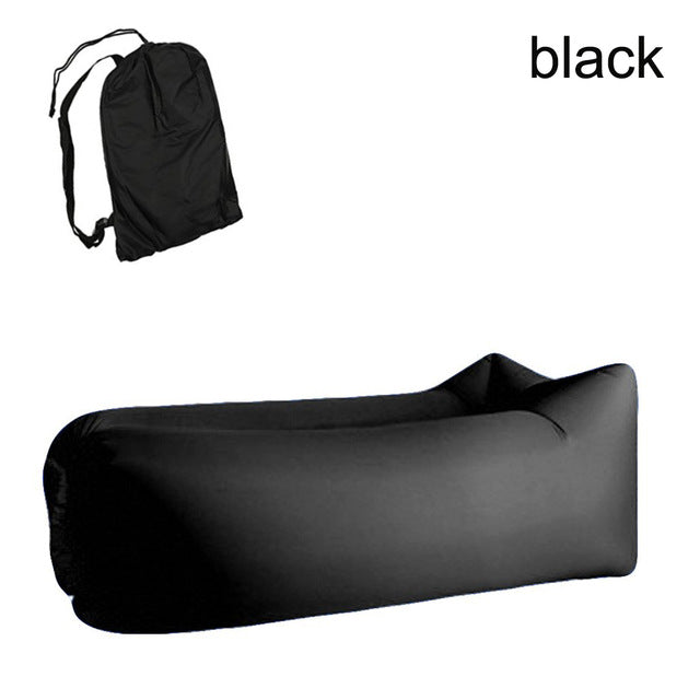 Camping inflatable Sofa lazy bag 3 Season ultralight down sleeping bag air bed Inflatable sofa lounger trending products 2019
