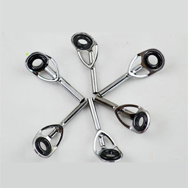 Guides Rings Fishing Rod Tips Repair Accessories 0.8/1.0/1.2/1.4/1.5/1.6/1.7/1.8/1.9/2.0/2.1/2.2mm