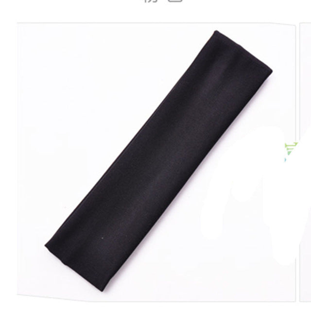 Soft Women Girl Yoga Sport Terylene Elastic Hairband Headband New Hair Band Sport Headband Yoga Fitness Equipment Accessories