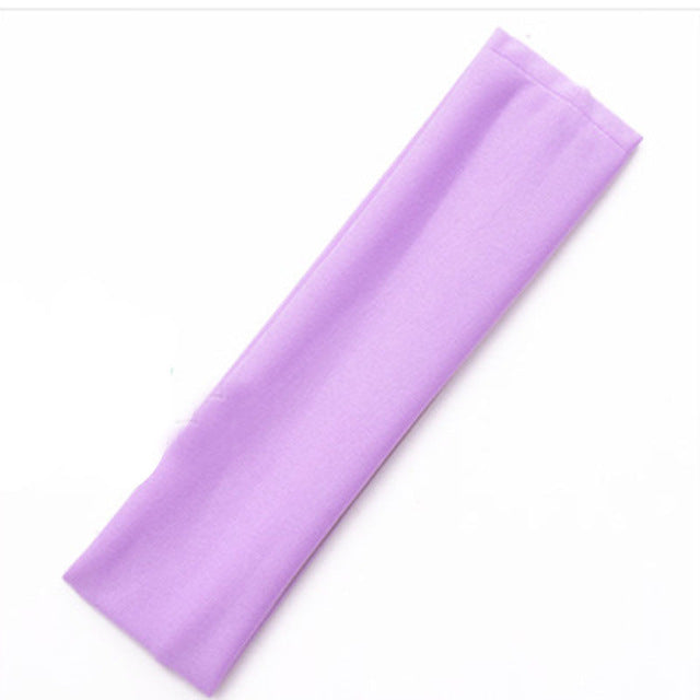 Soft Women Girl Yoga Sport Terylene Elastic Hairband Headband New Hair Band Sport Headband Yoga Fitness Equipment Accessories