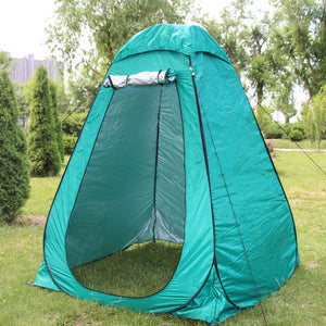 Tent silver coated toilet/shower/change room tent 150*150*210cm