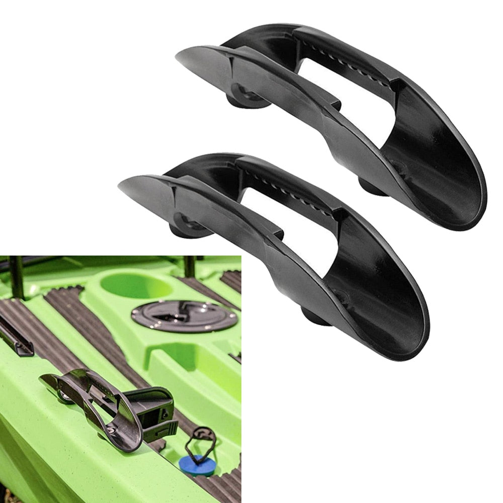 2PCs Kayak Canoe Paddle Holder Clips Kayak Paddle
